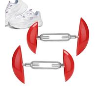 Hnsphui Estiradores de zapatos para hombres y mujeres, expansor de cabeza de zapato ajustable para mujer, colores brillantes para personas que sufren de ampollas, tamaño de pie , callos, Red