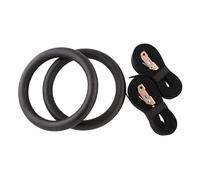 HNULGVI Anillas Gimnasia 1 par de Anillos Gimnasia, Correas Hebilla Ajustables, Ejercicio ABS Antideslizantes for Fitness en casa, Deportes 28mm para el Hogar(1set)