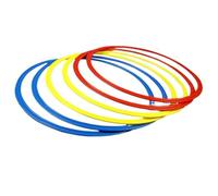 HNULGVI Anillos de Agilidad Anillos de Entrenamiento Agilidad Aros Salto Anillo for fútbol para Deportes(40cm 5 Pieces)