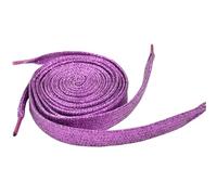 HNULGVI Cordones 4 cordones de colores de 1 cm de ancho, modernos y brillantes, for zapatillas deportivas informales de cuero blanco.(Light Purple,80cm)