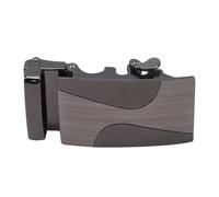 HNULGVI Hebillas Cinturon Hebilla de cinturón automática aleación for hombre, hebilla metal negra, informal ancho for negocios, cabezas para Reemplazo