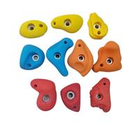 HNULGVI Presas Escalada 10 Piezas de Accesorios presas Escalada en Roca for Adultos/Muro Bricolaje for Interiores y hogares/Patio Juegos al Aire Libre para Interiores(4-(10PCS) Wood Screw)