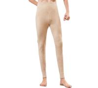 HNVAVQ Pantalones térmicos clásicos para Hombre y Mujer, 100% Cachemira, Leggings de Cintura Alta, Pantalones térmicos para la Nieve