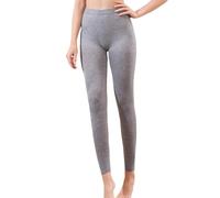 HNVAVQ Pantalones térmicos clásicos para Hombre y Mujer, 100% Cachemira, Leggings de Cintura Alta, Pantalones térmicos para la Nieve