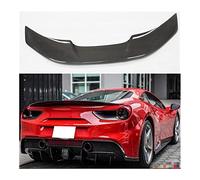 HNVCYT Divisor Difusor del Labio Alerón Trasero Maletero Fibra Carbono Real Coche ala Trasera Portón Trasero para Ferrari para 488 GTB para 488 Araña 2015-2019(For 488 GTB)