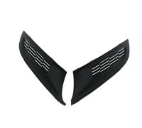 HNVCYT Para VW Para Polo 6R Hatchback 2010-2013 6R0853666C Coche Faros Antiniebla Marco Parrilla Cubierta Debajo Parachoques Delantero Lámpara Pantalla Coche Luz Antiniebla Cubierta(1 pareja)