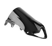 HNVCYT Visera para Parabrisas Motocicleta para B&MW para S1000RR para S 1000 RR 2010-2014 Motocicleta Doble Burbuja Parabrisas Deflector Protector Motocicleta Parabrisas Spoiler Faro Carenado (7)