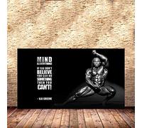 Hnyjyfa Kai Greene Poster Músculo Hombre Culturismo Entrenamiento Hogar Gimnasio Decoracion Ejercicio Motivacional Cita Arte Impresiones Inspirador Pared 0317133