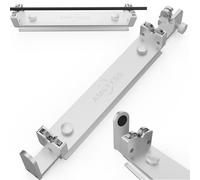 HNZMDY Cortador de flechas multifuncional para tiro con arco, probador giratorio, herramienta para escuadrar la barra de flecha, verificación de rectilineidad, amoladora y pulidora para rebabas