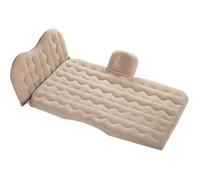HNZZT Colchoneta Inflable Asiento Trasero para Corvette C7 Stingray/C7 Grand Sport/C7 Z06/Z07 Performance/C7 ZR1/C7 Coupé 2013-2019 Coche Cama de Colchón Multifuncional Colchón,Beige