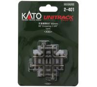 HO 60mm 2-3/8" 90-Degree Crossing (japan import) (Importación USA)