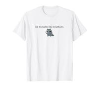 Ho Bisogno di Spuntini, Procione, I Require Snacks, Mapache Camiseta