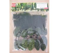 HO - Busch - ref.6490 - 35 árboles de hoja y abetos
