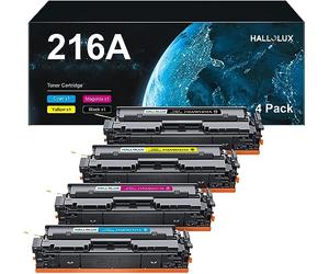 HO Cartucho Tóner 216A Compatible para HP 216A W2410A W2411A W2412A W2413A para Color LaserJet Pro MFP M183fw M183fdw M182n M182 M182nw M155 M155a M155dw M155nw Serie Impresora (4 Pack)