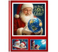 Ho Ho Ho Around the Globe!: A Magical Christmas Night in Every Corner of the World