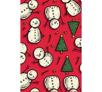 HO HO HO Christmas Journal 6 x 9 Inch Lined Notebook | 120 Pages | Festive Holiday Writing Journal with Snowmen & Christmas Tree Design: A Fun and ... Journaling, Notes, Lists & Holiday Memories