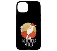 HO HO Hold MY Beer Funny Borracho Santa Xmas Drink Meme Carcasa para iPhone 15 Plus