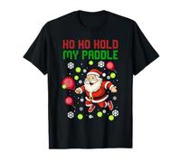 Ho Ho Hold My Pádel Navidad Pádel Tenis Navidad Vacaciones Camiseta