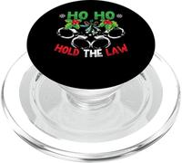 Ho Ho Hold The Law Santa Police Christmas PopSockets PopGrip para MagSafe