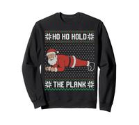Ho ho Hold The Plank Gym Feo suéter Sudadera