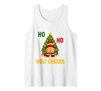 Ho Ho Holy Cheeks Navidad Divertida Santa Xmas Diseño Camiseta sin Mangas