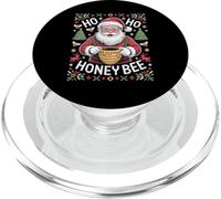 HO HO Honey Bee Santa Ugly Christmas Pun PopSockets PopGrip para MagSafe