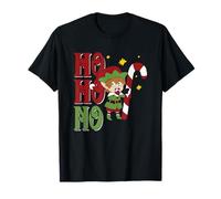 Ho Ho No, Grupo Familiar Dice Que Coincide con la Navidad de los Elfos Camiseta