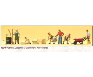 HO - Preiser - ref.10046 - Jardineros con accesorios