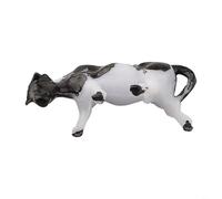 HO Scale Farm Cows 1:87 Modelo Ganado Pintado Plástico Ganado Ferrocarril Diseño Animales Diorama Escena Figuras Miniatura Pastoreo Manada Hobby Tren Accesorios