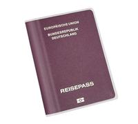HO-SFSM 10 Piezas Fundas Protectoras Transparentes para Pasaporte
