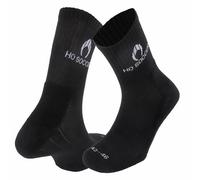 HO Soccer Calcetín Multi-Deporte de Media Caña Negro, Unixex, Adulto, L (43-46)