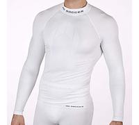 HO Soccer Camiseta térmica Manga Larga Blanca Performance