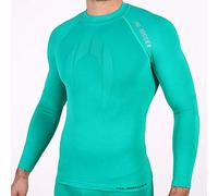 HO Soccer Camiseta térmica Manga Larga Verde Performance