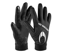 HO Soccer Field Player, Guantes de Jugador, Unisex Adulto, Negro/Blanco, M