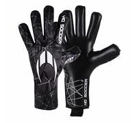 HO Soccer First Evolution IV Blackout, Guantes Portero, Unisex Adulto, Gris/Negro, 7,5
