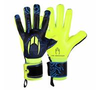 HO Soccer FIT Legend Guantes de Portero, Unisex Adultos, Azul/Lima, 11