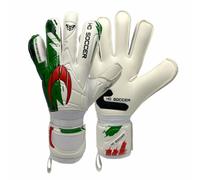 HO Soccer Guerrero One Patriot Algeria, Guantes Portero, Unisex Adulto, Verde/Blanco, 7