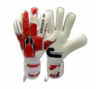 HO Soccer Guerrero One Patriot England, Guantes Portero, Unisex Adulto, Rojo/Blanco, 9