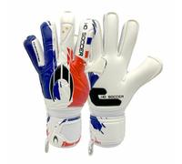 HO Soccer Guerrero One Patriot France, Guantes Portero, Unisex Adulto, Azul/Rojo, 7