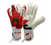 HO Soccer Guerrero One Patriot Morocco, Guantes Portero, Unisex Niño, Rojo/Verde, 6