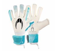 HO Soccer Guerrero Pro Justice NG Ocean Blue, Guantes de Portero, Unisex Adulto, Blanco/Azul,11