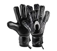 HO Soccer Guerrero Pro Negative Blackout Guantes de Portero, Unisex Adulto, Blanco/Negro, 10,5