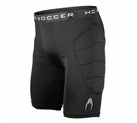 HO Soccer - Malla de Portero Acolchado Raven Short - Pantalón Corto con Protecciones Unisex niños, 12