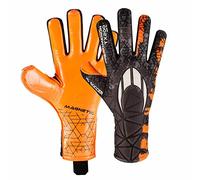 HO Soccer MG Phenomenon Elite Negative Black-Orange Guantes de Portero, Unisex Adulto, Negro/Naranja