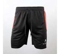 HO Soccer Pantalón de Fútbol Akademia - Rinde al Máximo Nivel, Adultos, Negro/Rojo, XL