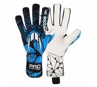 HO Soccer Pro Evolution II NG II Blue Shadow, Guantes de Portero, Unisex Niño, Negro/Azul,4,5