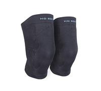 HO Soccer Protek Knee Rodilleras Técnicas Antiabrasión para Portero, Unisex Adulto, Negro, M