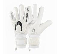 HO Soccer SPIRITO White Negative Guantes de Portero, Unisex Adulto, Blanco, 8,5