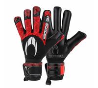 HO Soccer SSG KONCEPT Red Team Guantes de Portero, Unisex Adulto, Negro/Rojo, 11