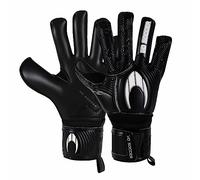 HO Soccer Ultimate One Negative Blackout Guantes de Portero, Unisex Adultos, Negro/Plata, 10,5